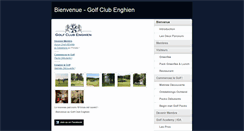 Desktop Screenshot of golfclubenghien.com