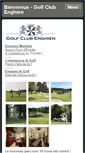 Mobile Screenshot of golfclubenghien.com